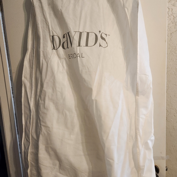 David's Bridal Ivory Strapless Corset dress - Picture 10 of 10